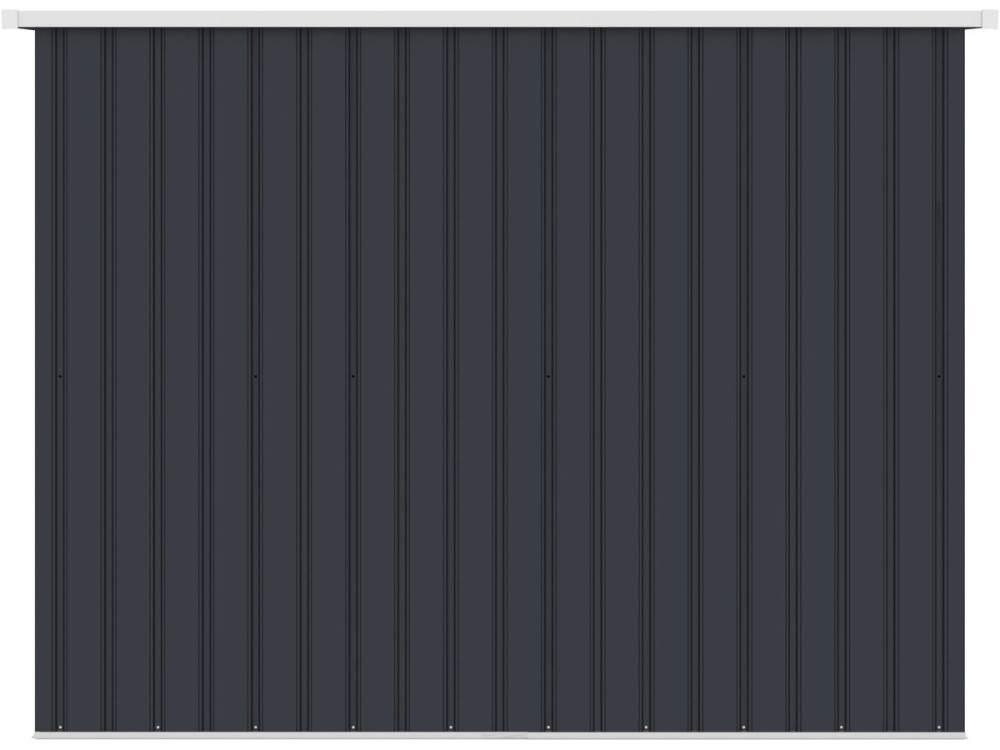 Abri de jardin en métal avec toit monopente métal "Orlando" - 2,81 m² - Gris