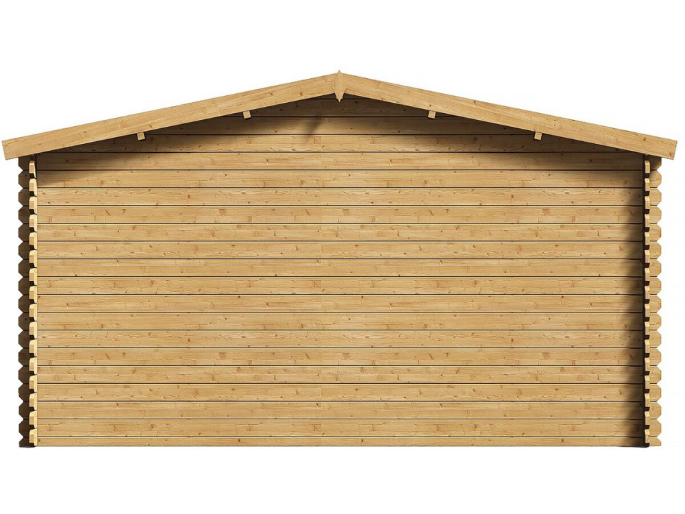Abri de jardin bois "Belval" - 18,75 m² - 28 mm