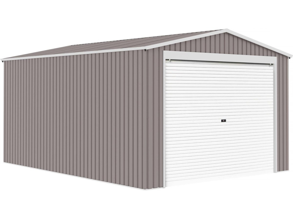 Garage métal "Nevada" avec porte roulante - 15,61m²