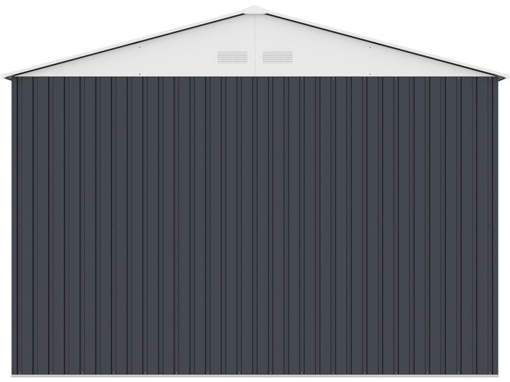 Garage métal "Houston" 15,36 m² - Anthracite