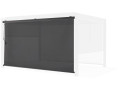 Store pergola bioclimatique - 277 x 208 cm - Gris anthracite