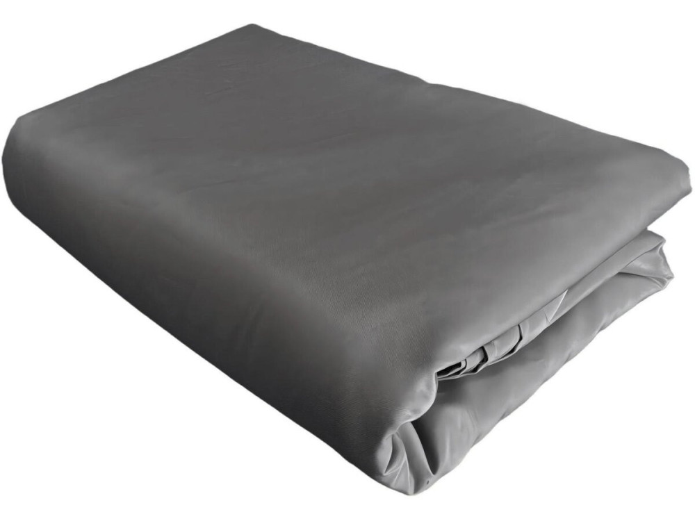 Rideau + moustiquaire pour pergola bioclimatique "Howard" - 3 x 4 m - Gris