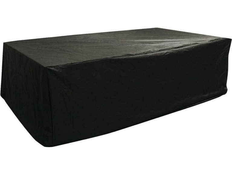 Housse de protection pour salon de jardin repas - 267 x 203 x 101 cm - Noir