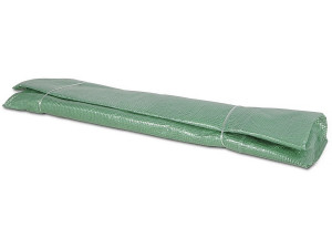 Bâche pour serre tunnel de jardin "Lys" - 12 m² - 130g - Vert