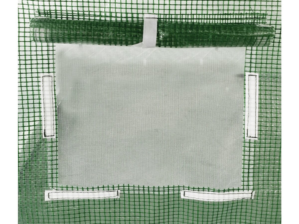 Bâche pour serre tunnel de jardin "Lys" - 9 m² - 130g - Vert