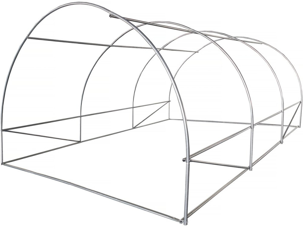 Serre tunelle de jardin 4 x 3 m "Lys" - 12 m² - 140g - Vert