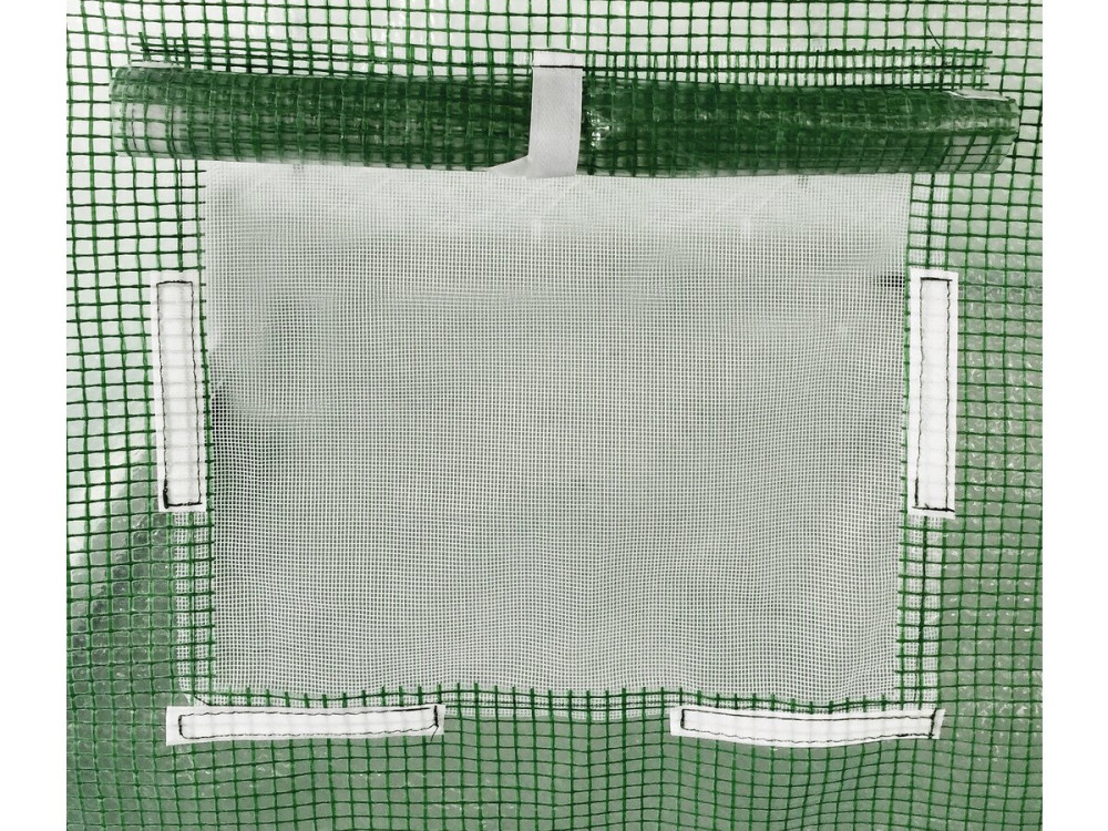 Serre tunelle de jardin 8 x 3 m "Lys" - 24 m² - 140g - Vert