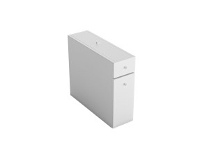 Meuble de salle de bain en bois "Calencia" - 60 x 19 x 55 cm - Blanc