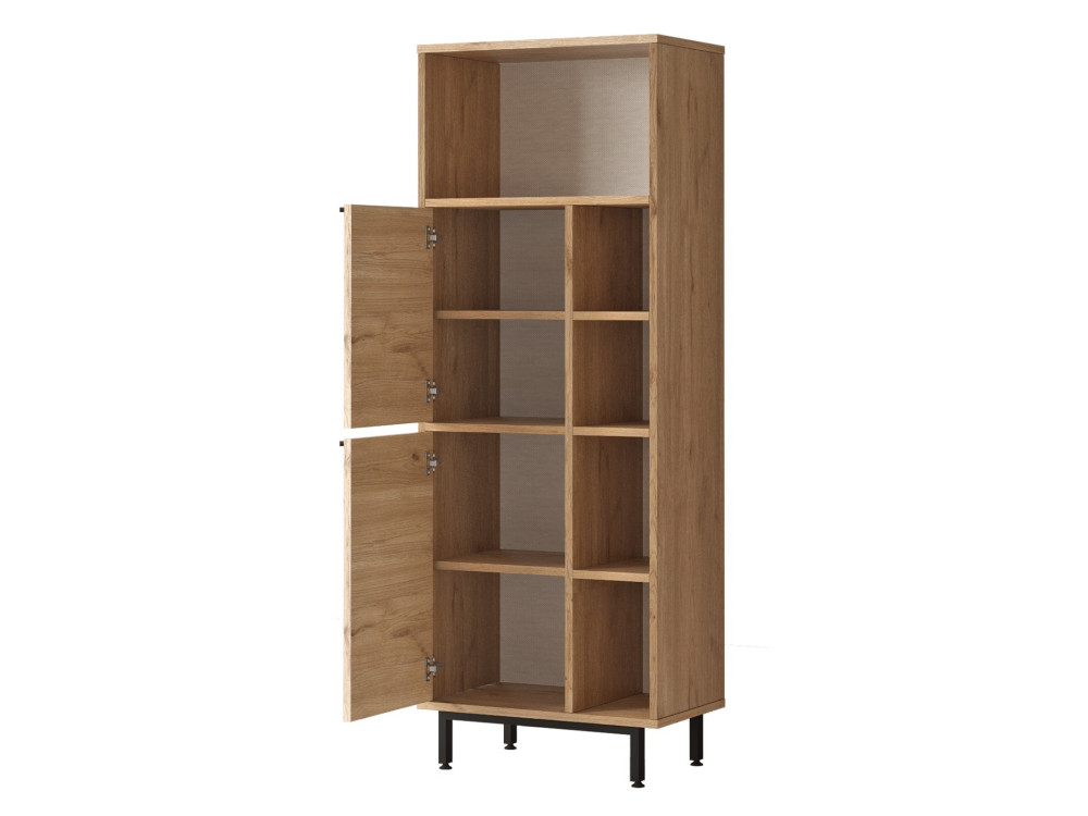 Meuble de salle de bain en bois "ON10C" - 60 x 46 x 161 cm - Marron