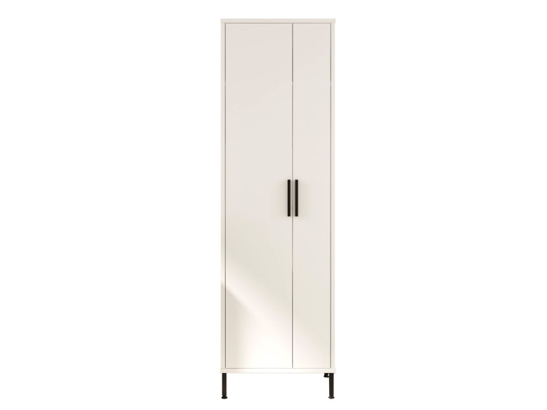 Armoire multifonctionnelle en bois "Jienna" - 50 x 36 x 165 cm - Blanc