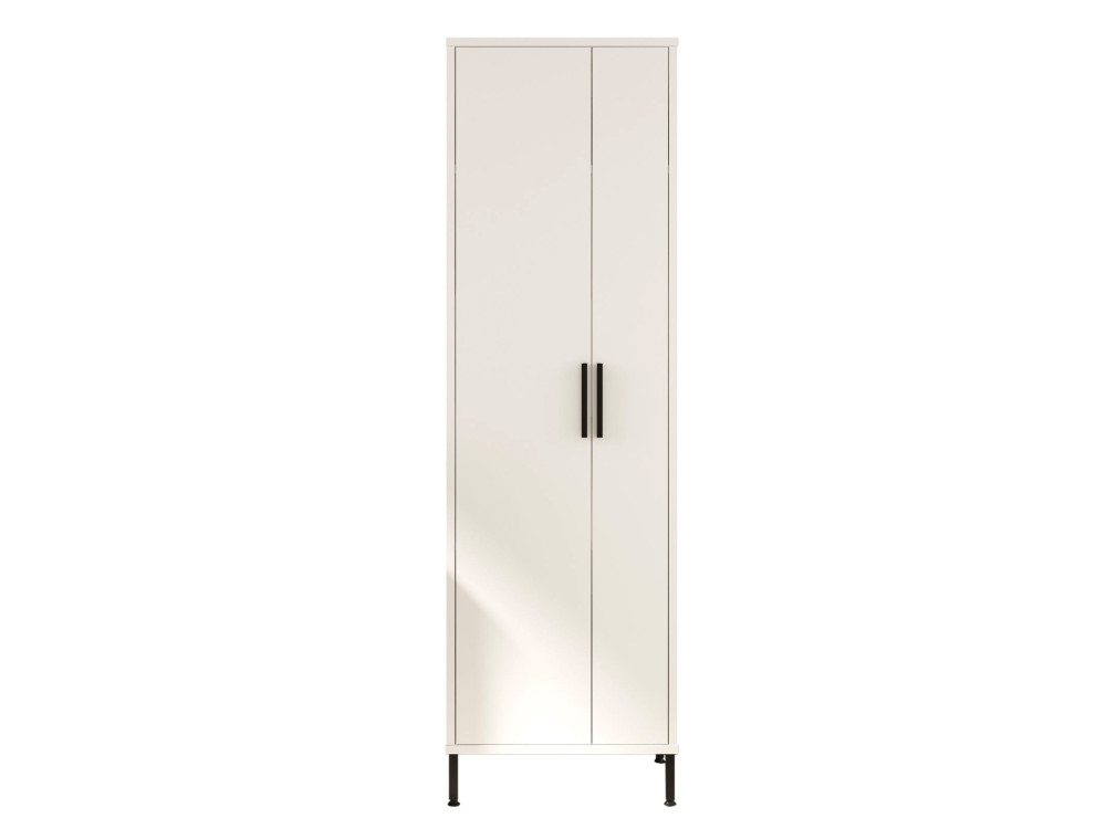 Armoire multifonctionnelle en bois "Jienna" - 50 x 36 x 165 cm - Blanc