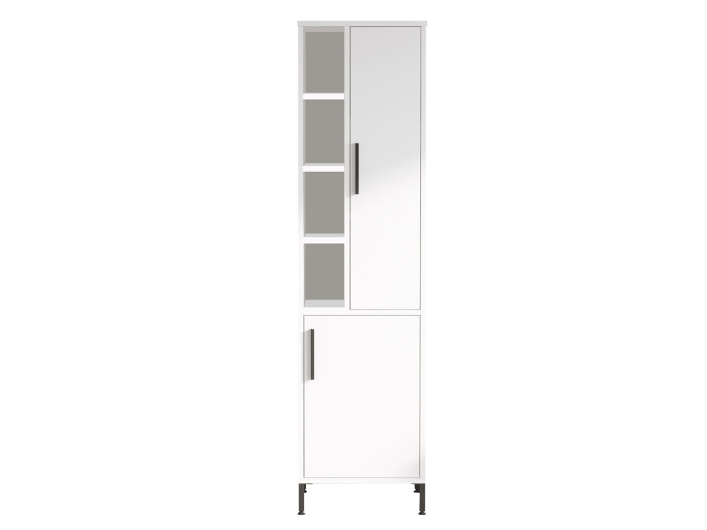 Armoire multifonctionnelle en bois "Vile" - 45 x 35 x 174 cm - Blanc