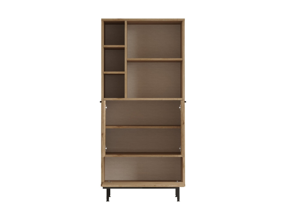 Armoire en bois "Calvin" - 74 x 35 x 161 cm - Marron