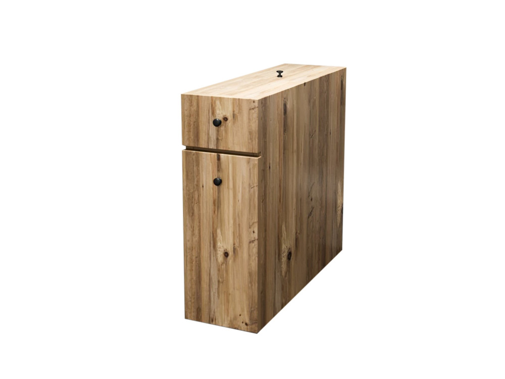 Meuble de toilette en bois "Calencia" - 20 x 60 x 55 cm - Marron