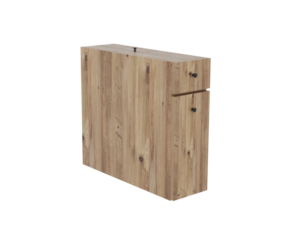 Meuble de toilette en bois "Calencia" - 20 x 60 x 55 cm - Marron