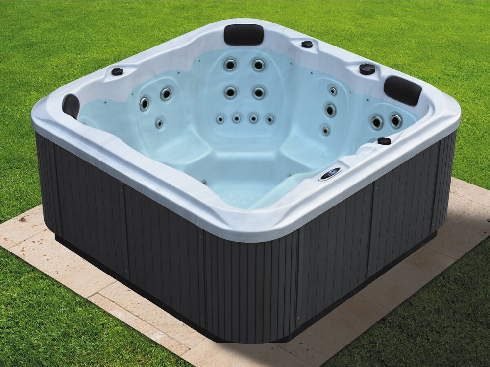 Spa led " Floria " - 6 places - 2.00 x 2.00 x 0.88 m
