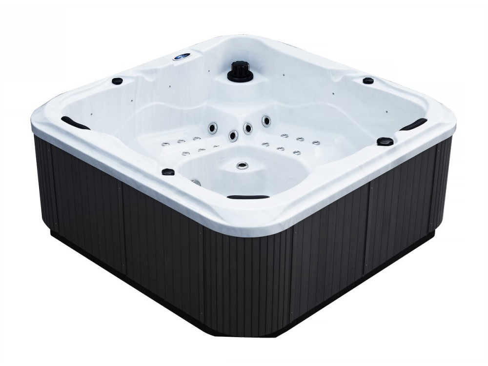 Spa led " Ornella " - 5 places - 2.15 x 2.15 x 0.88 m