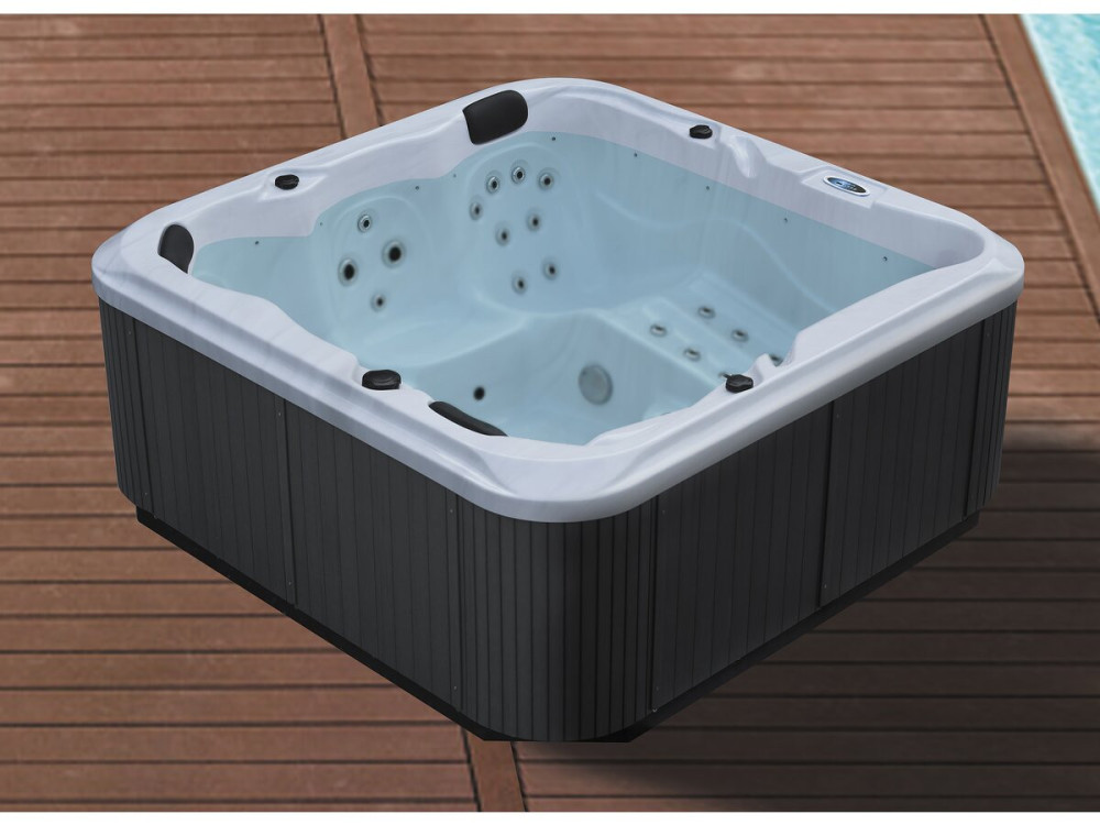Spa led " Ornella " - 5 places - 2.15 x 2.15 x 0.88 m