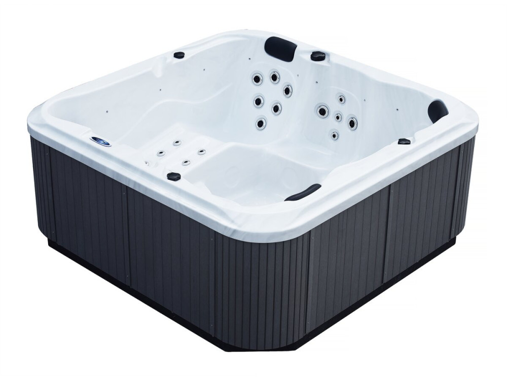 Spa led " Ornella " - 5 places - 2.15 x 2.15 x 0.88 m
