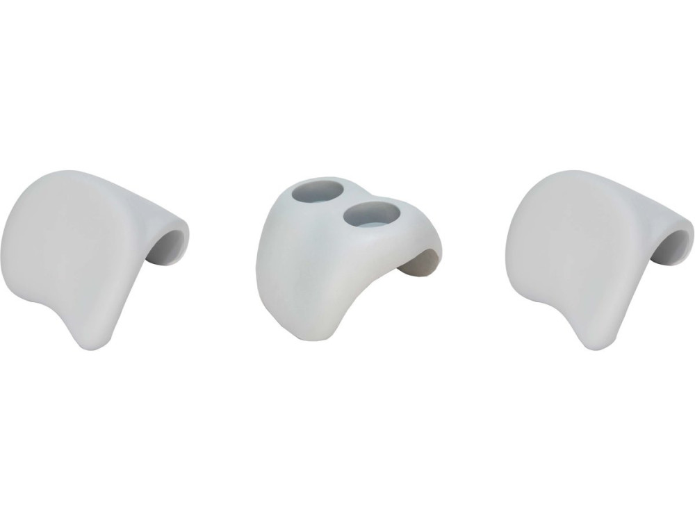 Lot de 2 Appuie-têtes et 1 Porte-gobelet pour Spa