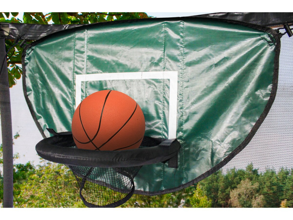 Panier de basket universel pour trampoline "Loopy" - Vert