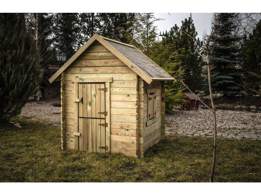 Maisonnette en bois "Sophie" - 120 x 120 x 159 cm