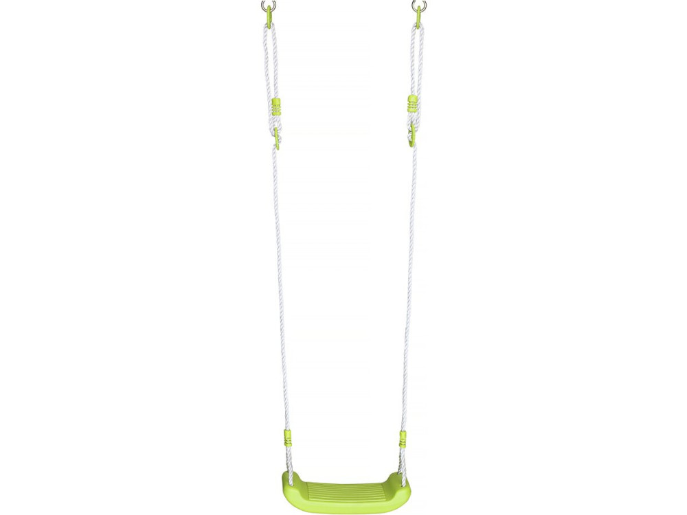 Portique de jeu métal avec toboggan "Dany"- 5 agrès - Vert