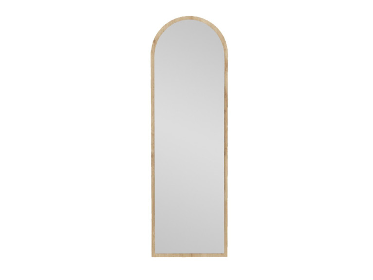 Miroir en bois "Emma" - 50 x 160 cm - Beige