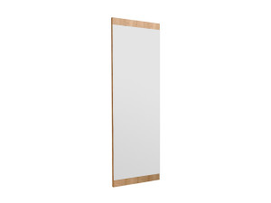 Miroir en bois "Azus" - 40 x 120 cm - Marron