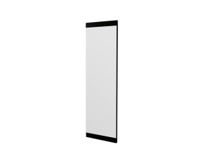 Miroir en bois "Azus" - 40 x 120 cm - Noir