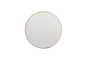 Miroir en bois "Ozze" - 60 x 60 cm - Beige