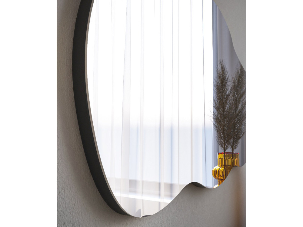 Miroir en bois "Baby" - 40 x 72 cm - Noir