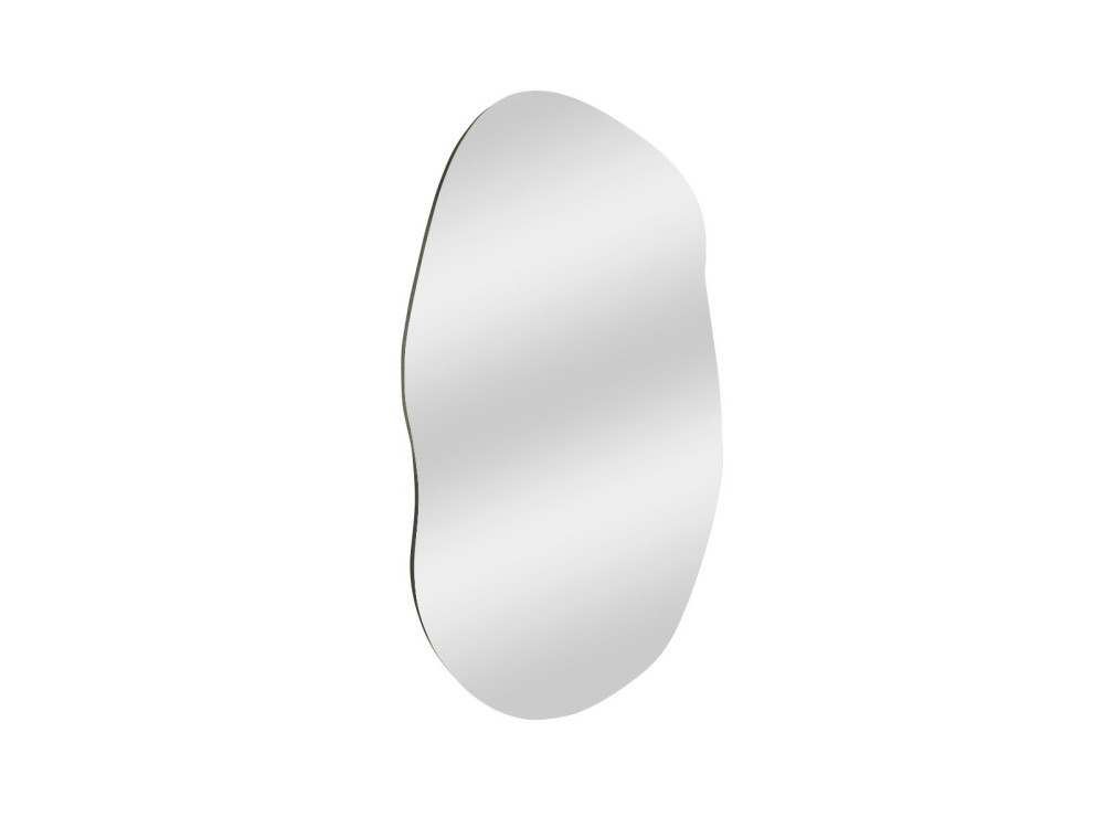 Miroir en bois "Lossa" - 52 x 89 cm - Noir