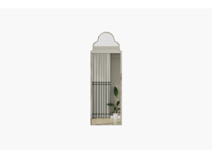 Miroir en bois "Sahmaran " - 50 x 160 cm - Beige