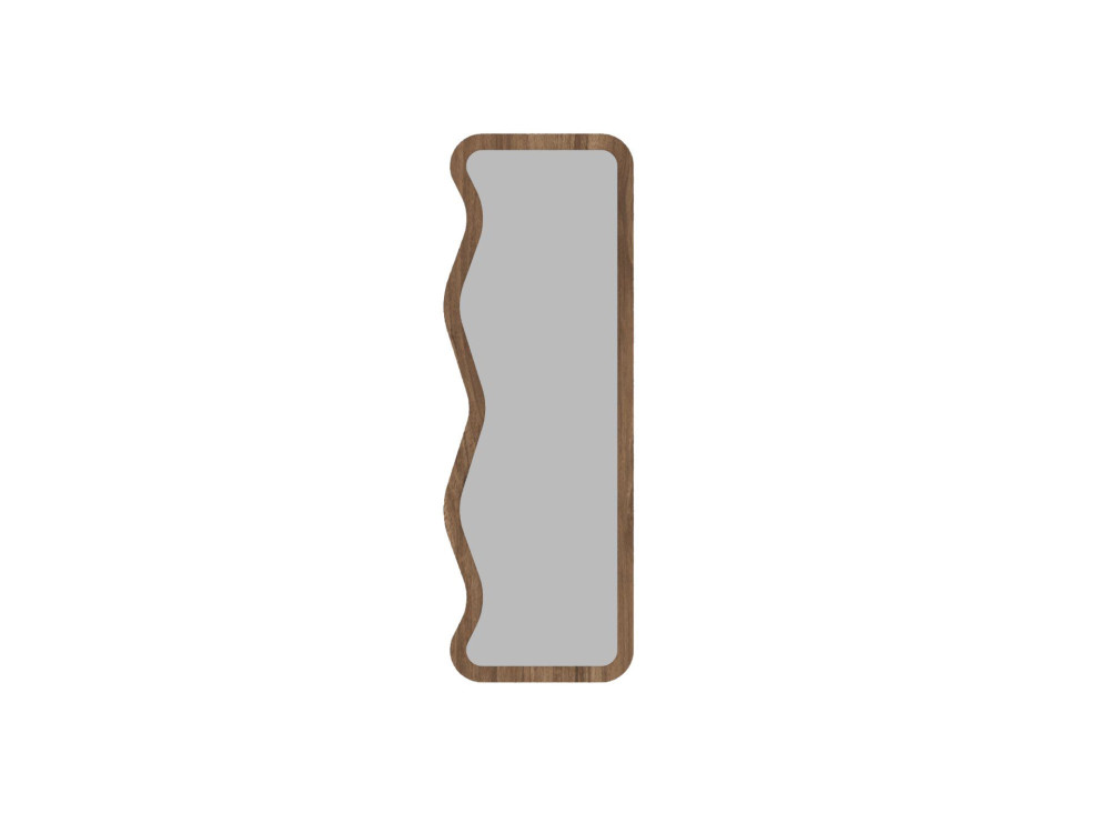 Miroir en bois "Asel" - 50 x 160 cm - Marron