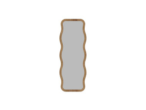 Miroir en bois "Aror" - 50 x 160 cm - Beige