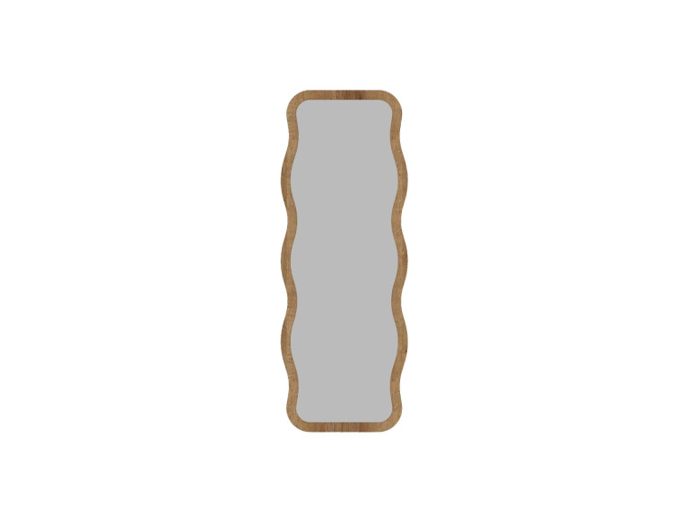 Miroir en bois "Aror" - 50 x 160 cm - Beige