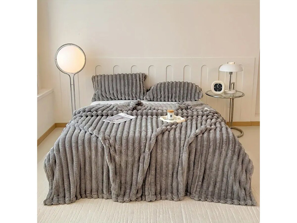 Plaid - 1.00 x 1.50 m - Gris