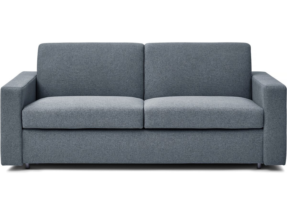 Canapé lit convertible express en tissu "Diana" - Gris
