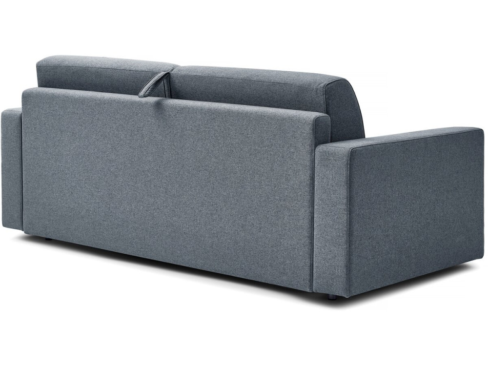 Canapé lit convertible express en tissu "Diana" - Gris