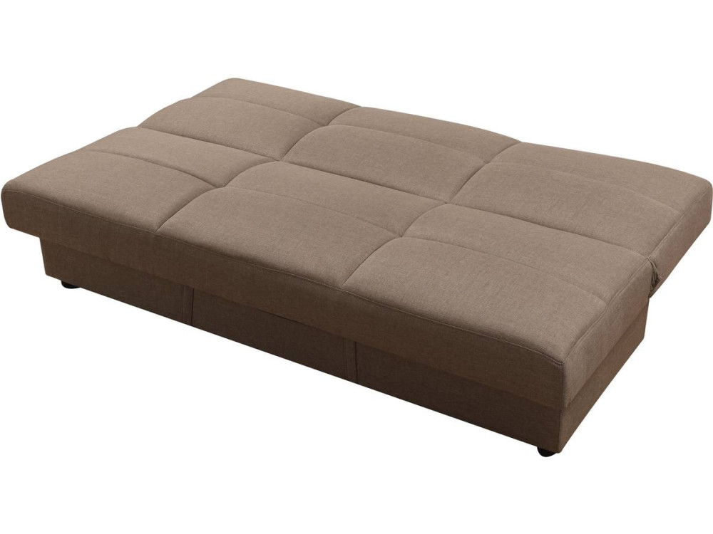 Canapé Clic-Clac "Enzo" - 186 x 80 x 87 cm - 3 places - Taupe