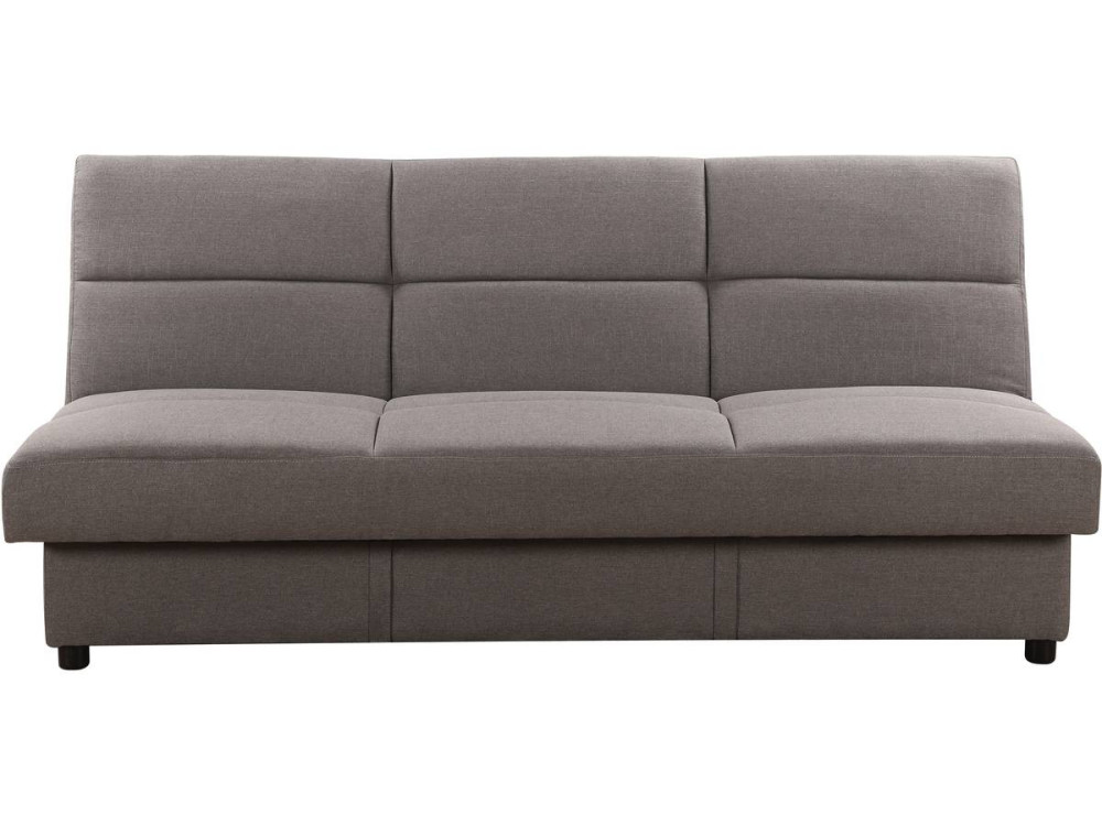 Canapé Clic-Clac "Enzo" - 186 x 80 x 87 cm - 3 places - Gris