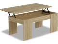 Table basse "Diana" - 102 x 50 x 43 cm - Chêne - Chêne