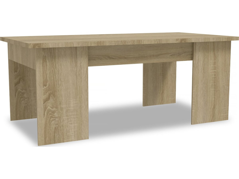 Table basse "Diana" - 102 x 50 x 43 cm - Chêne