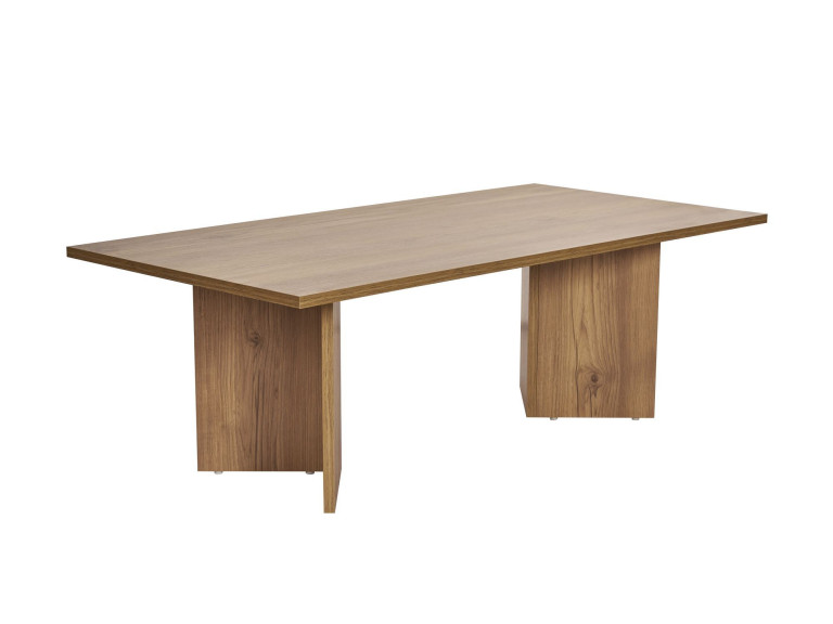 Table basse en bois "Sabin" - 60 x 119 x 40 cm - Chêne