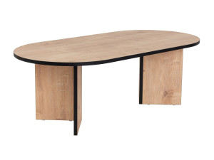 Table basse en bois "Sable" 119 x 60 x 40 cm - Chêne saphir