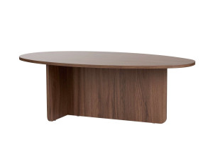 Table basse en bois "Orba" - 120 x 65 x 40 cm - Noyer