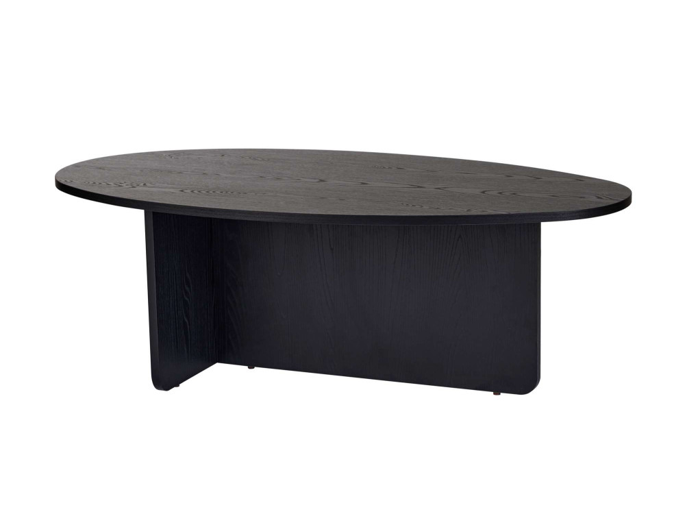 Table basse en bois "Orba" - 120 x 65 x 40 cm - Bois Noir