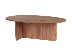 Table basse en bois "Orba" - 120 x 65 x 40 cm - Pin atlantique