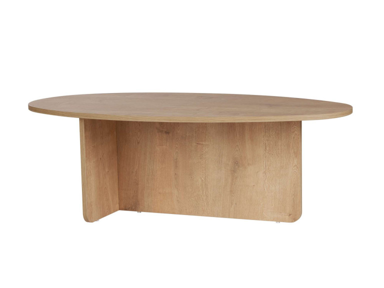 Table basse en bois "Orba" - 120 x 65 x 40 cm - Chêne